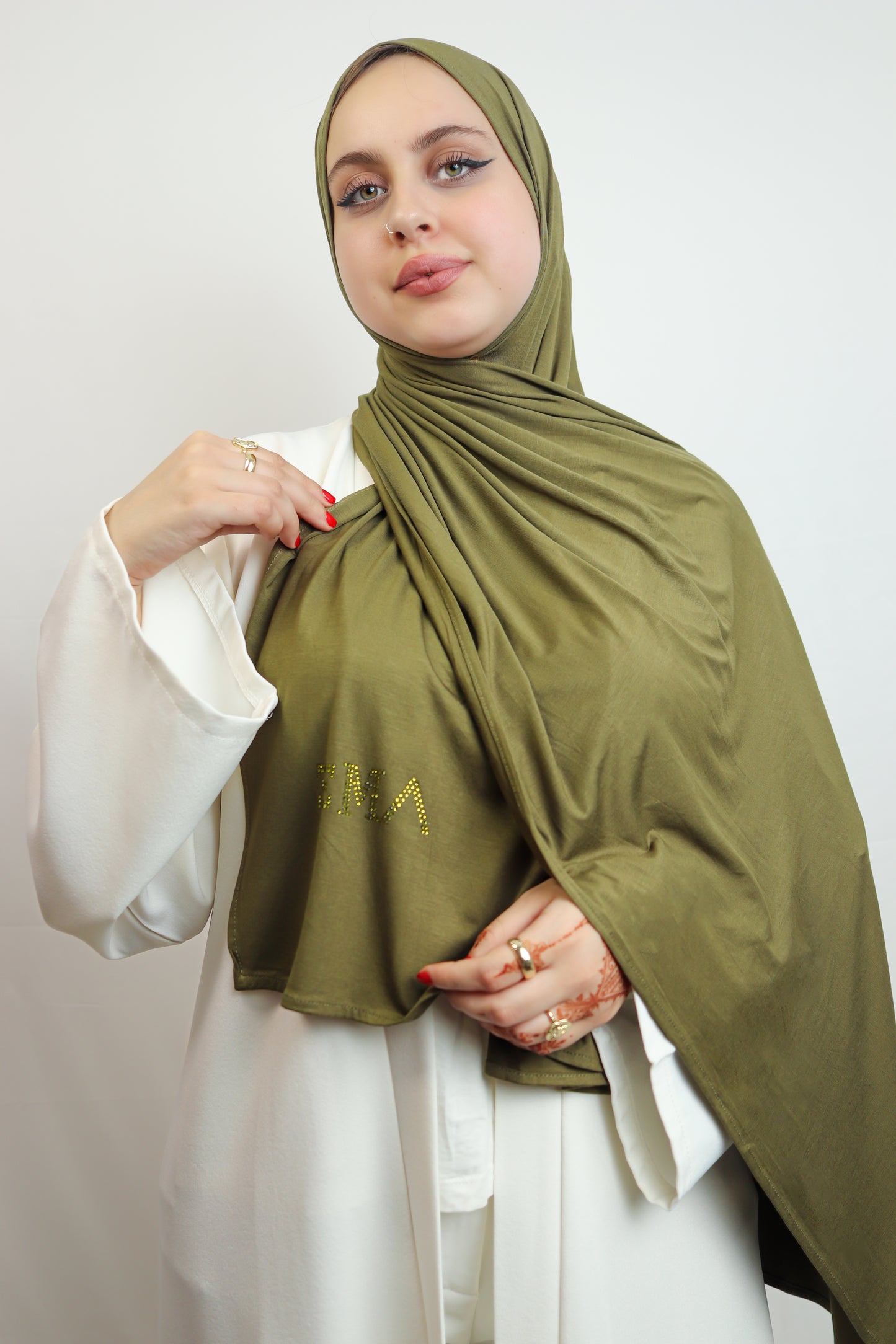 Bambú Jersey Stone Σ Olive