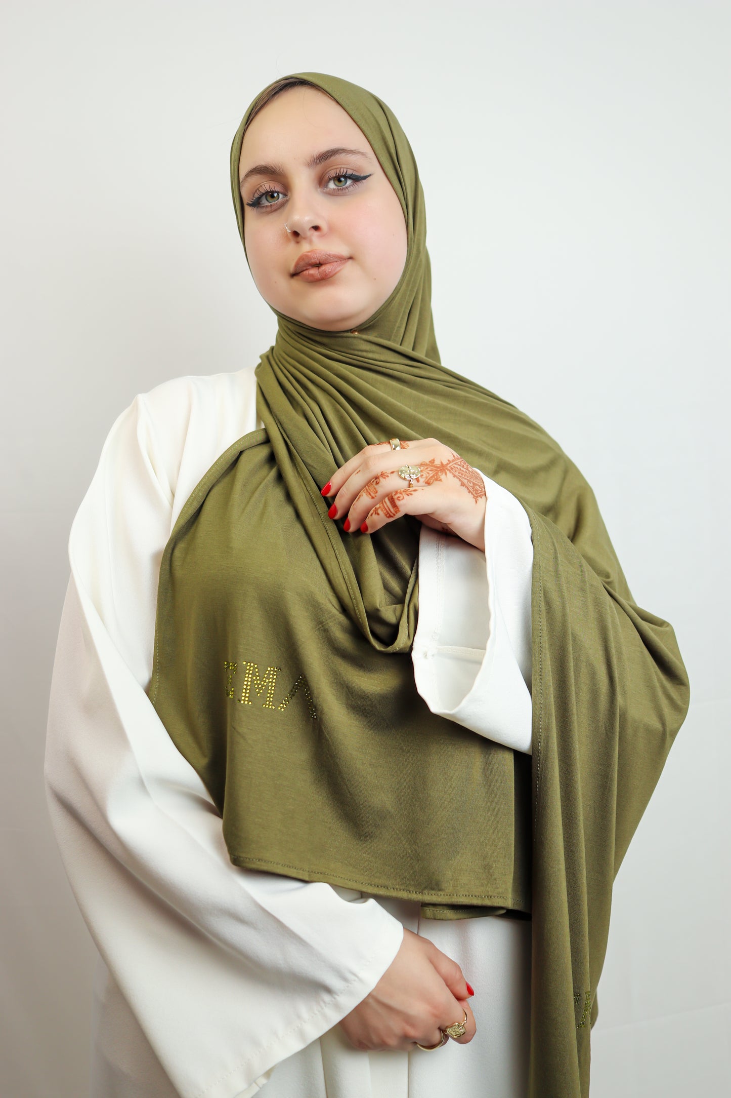 Bambú Jersey Stone Σ Olive