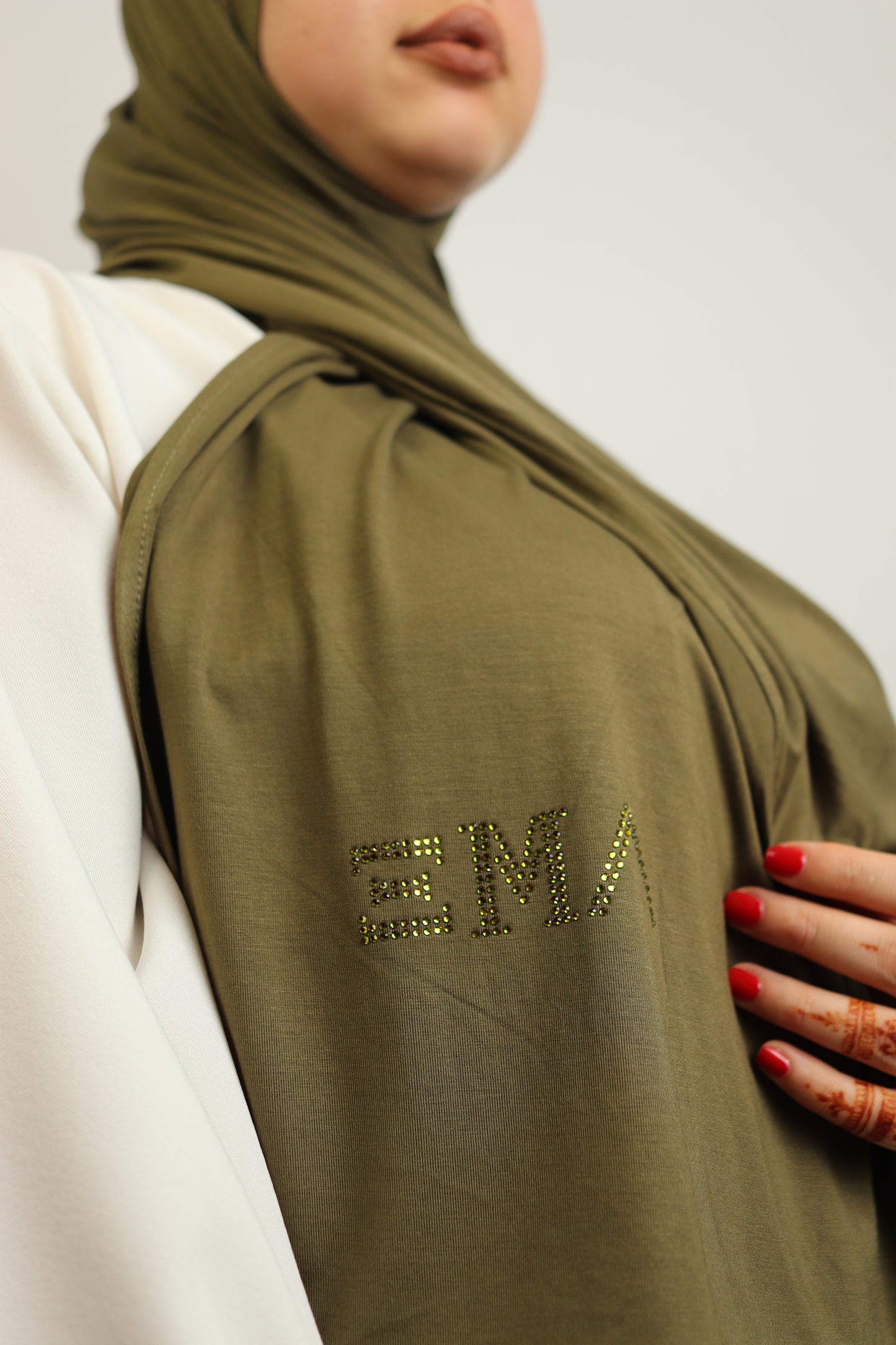 Bambú Jersey Stone Σ Olive
