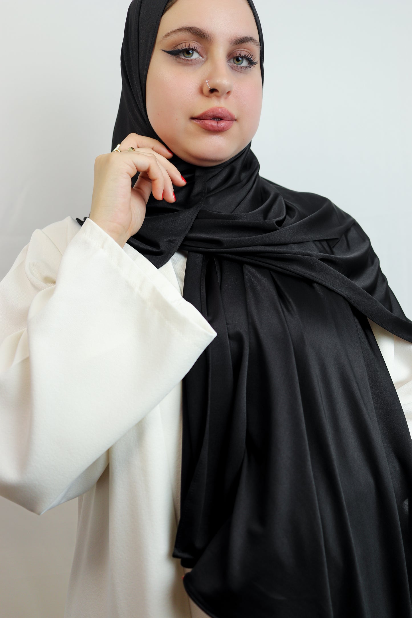 Jersey Satín ΣClassy Black