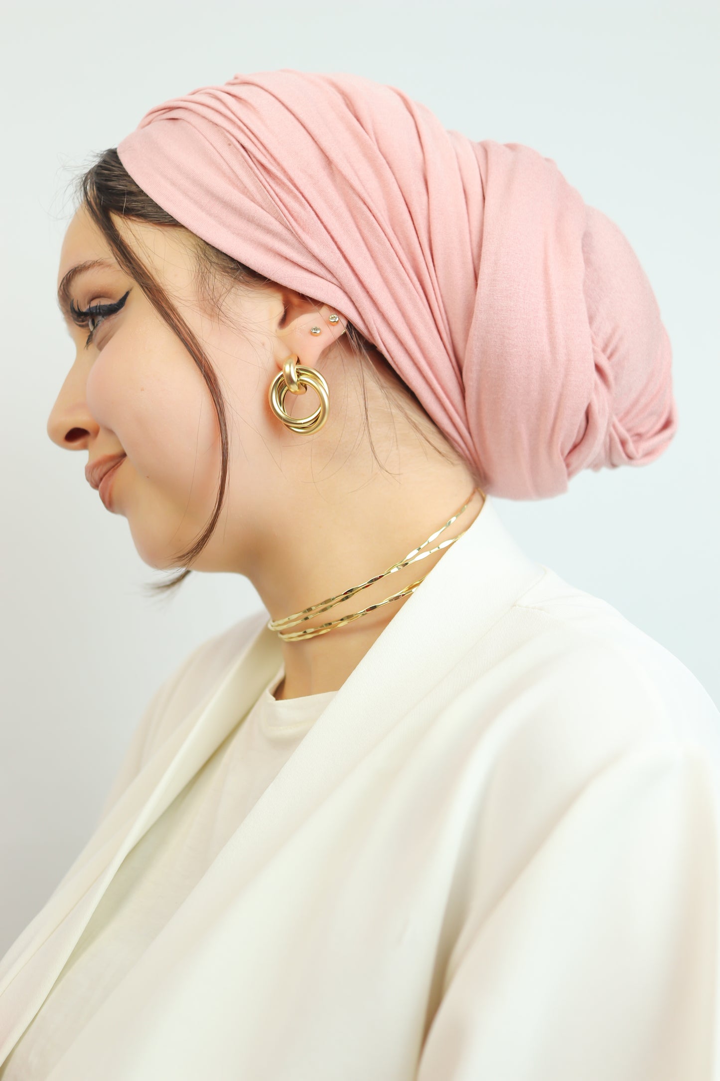Bambú Jersey Stone Σ Baby Pink